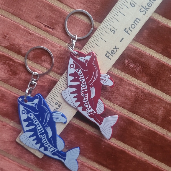 Vintage Set Fish Keychains - Picture 7 of 9